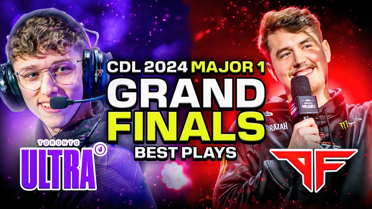 GRAND FINALS | Toronto Ultra VS Atlanta FaZe HIGHLIGHTS | CDL Major 1 2024