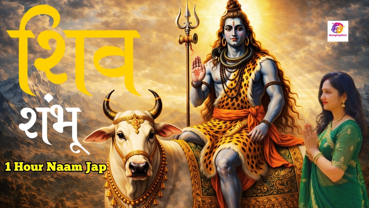 Om Namah Shivaya 1 Hour Chanting | ॐ नमः शिवाय | Powerful Shiva Mantra | Lofi Bhajan #omnamahshivaya