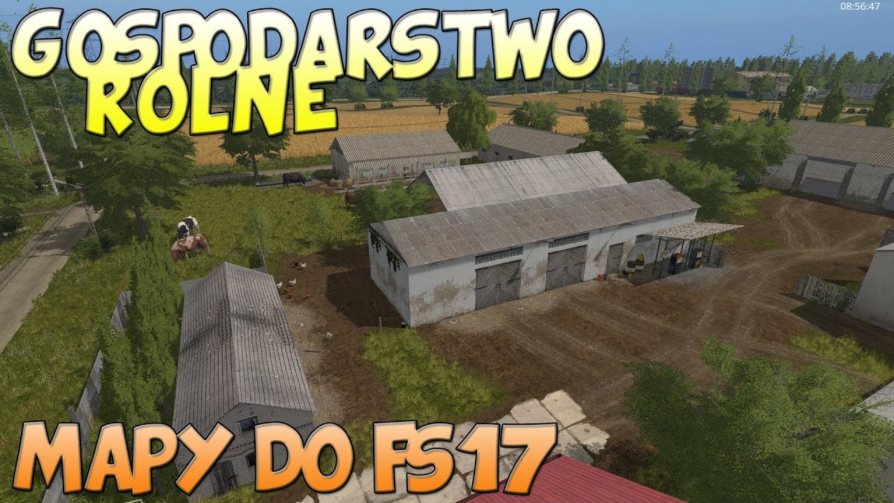 🚜Gospodarstwo Rolne #3 Mapy do Farming Simulator 2017
