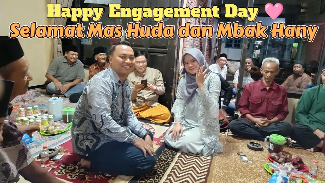Selamat Mas Huda dan Mbak Hany Semoga Lancar Sampai Hari H #family #happyengagement #silaturahmi 