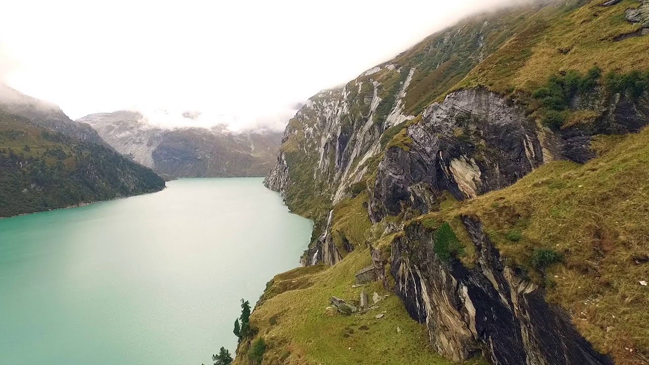 Vals, Switzerland, drone filmed