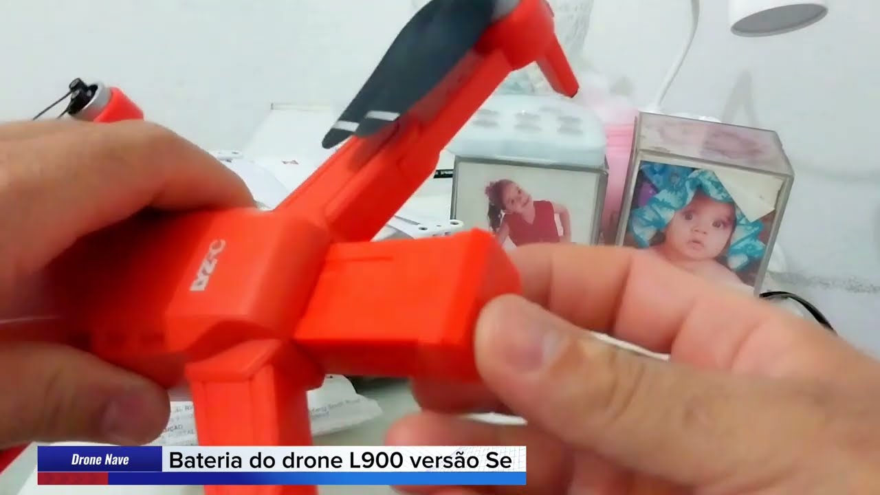 Unboxing bateria do drone L900 versão Se eu não esperava por isso
