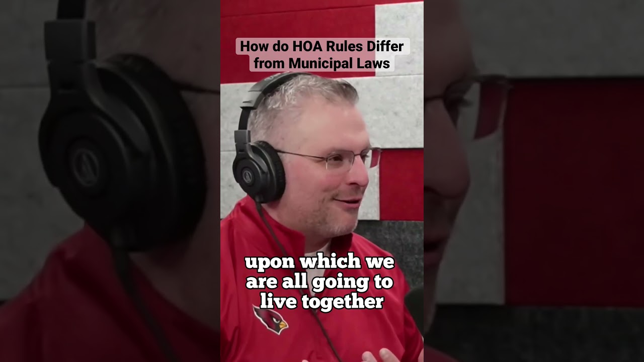 How do HOA regulations differ from laws. #realestateinvesting #hoa