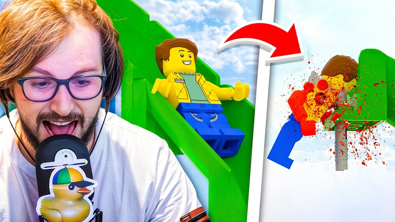 1000 MODI BRUTALI PER UCCIDERE UNA MINIFIGURE LEGO! (Bloksy Lego Animation Reaction)