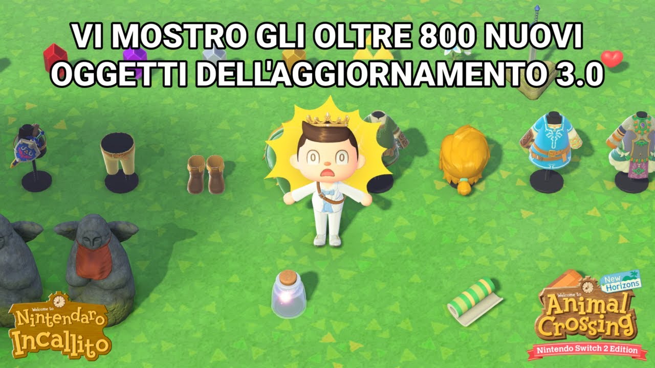 TUTTI i nuovi oggetti e vicini dell'aggiornamento 3.0 di Animal Crossing: New Horizons
