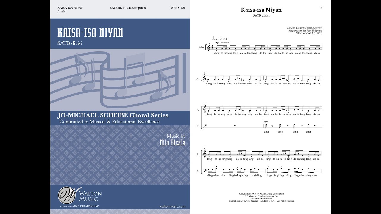 Kaisa-Isa Niyan  |  Nilo Alcala [VIDEO SCORE]