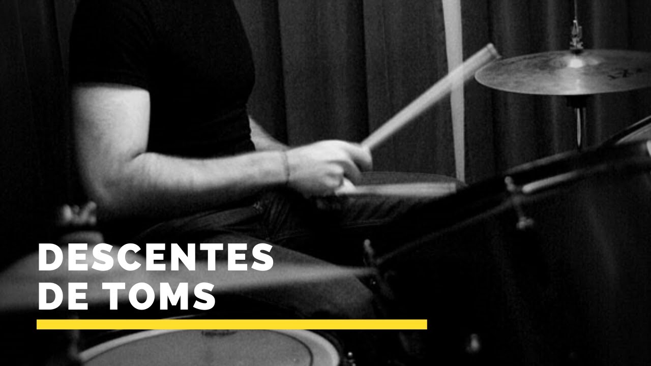Cours de batterie - Rudiments : Les descentes de toms