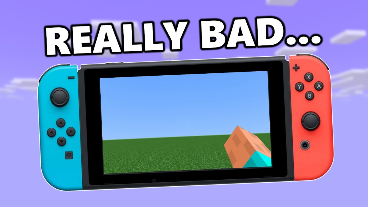 Почему Minecraft на Nintendo Switch ОТСТОЙ…