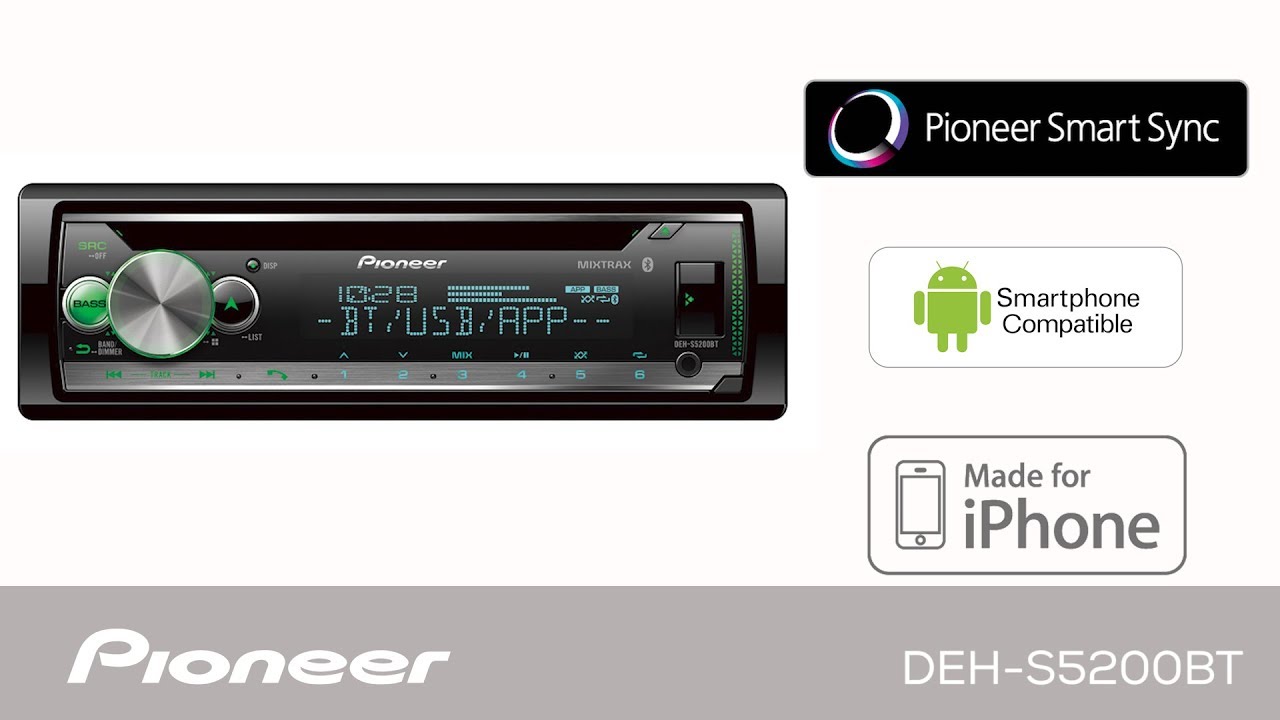 Pioneer DEH-S5200BT - What's in the Box?