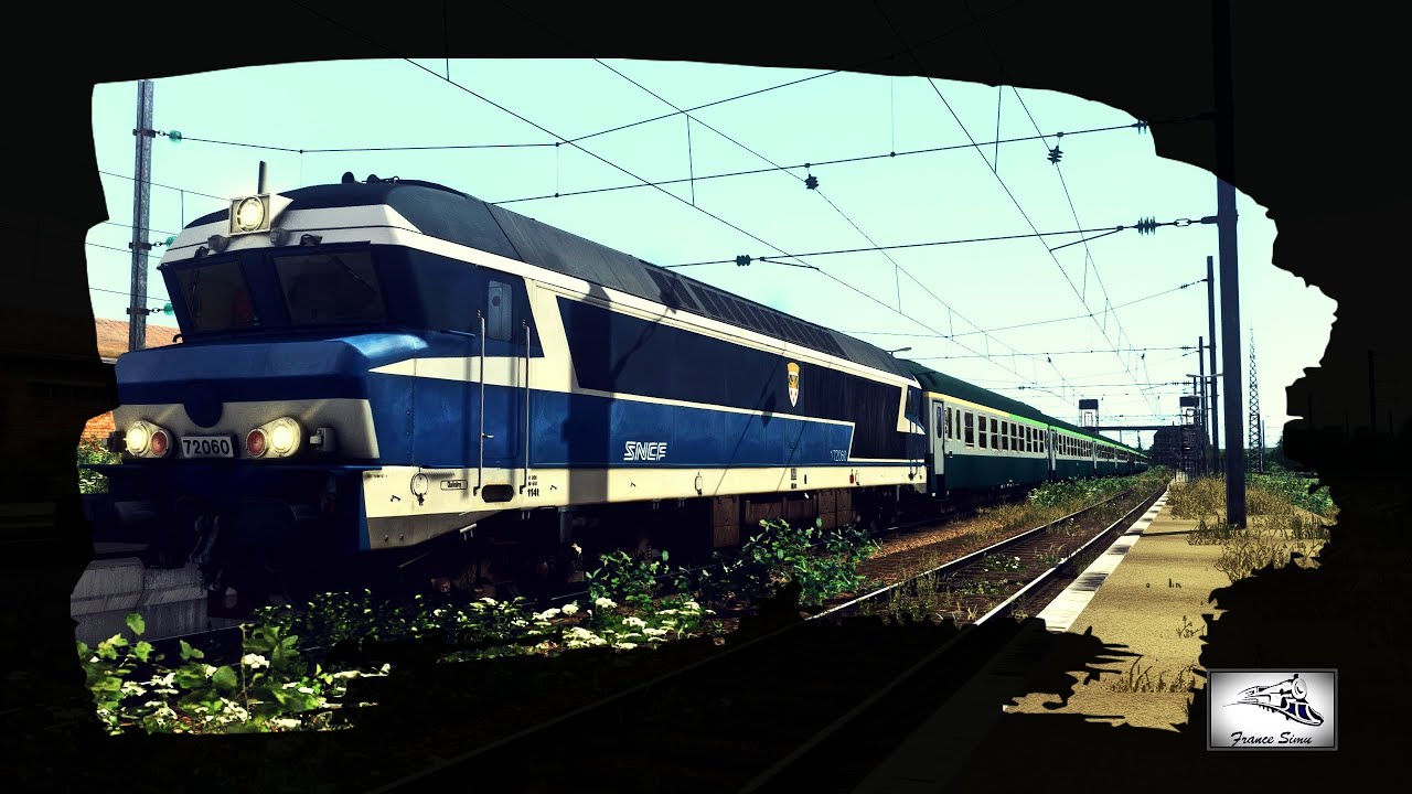 Train Simulator Classic - CC72000 [Simexpress] - Laon -Hirson [M.Victor] - Game Play non commenté