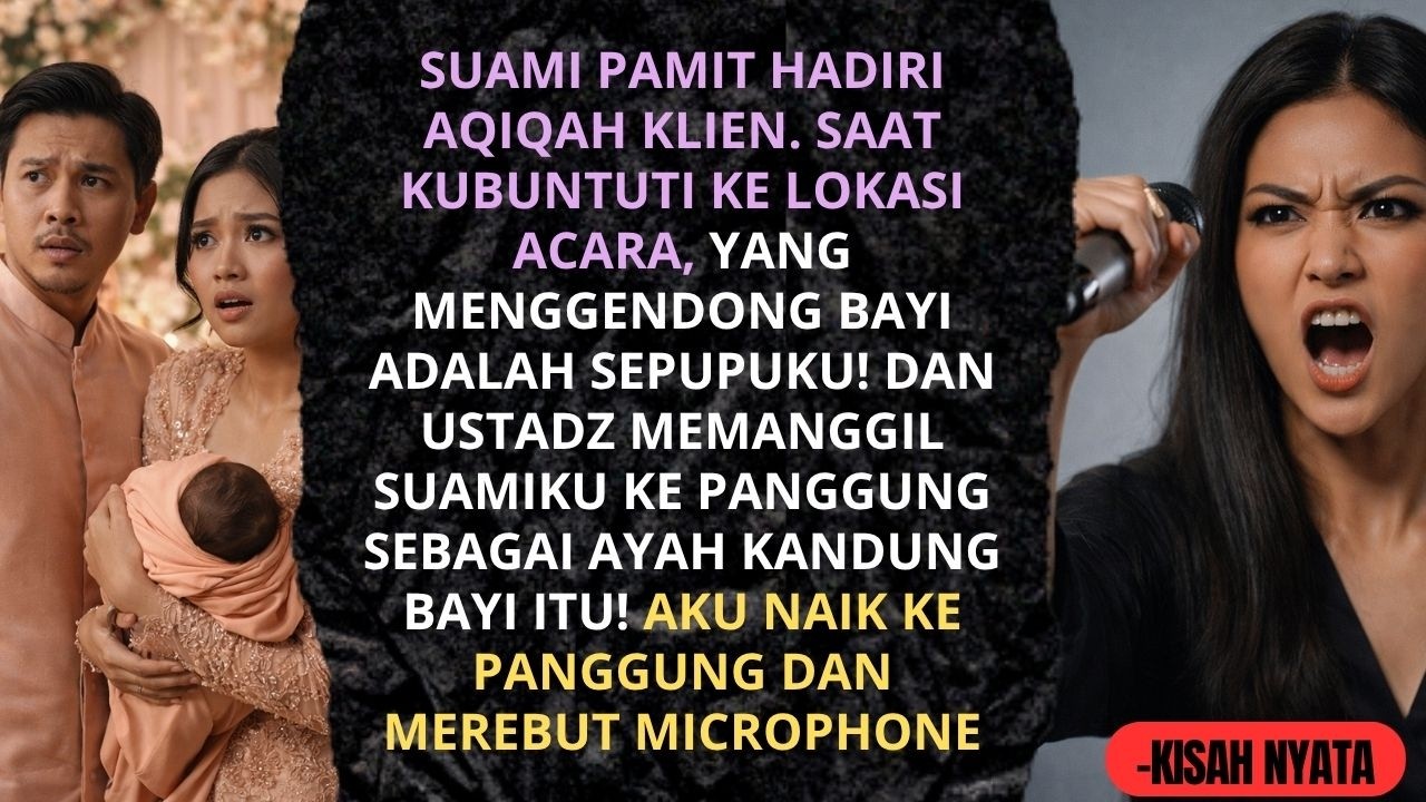 KARMA INSTAN! HANCURKAN ACARA AQIQAH SUAMI & SEPUPU DI DEPAN RATUSAN TAMU!