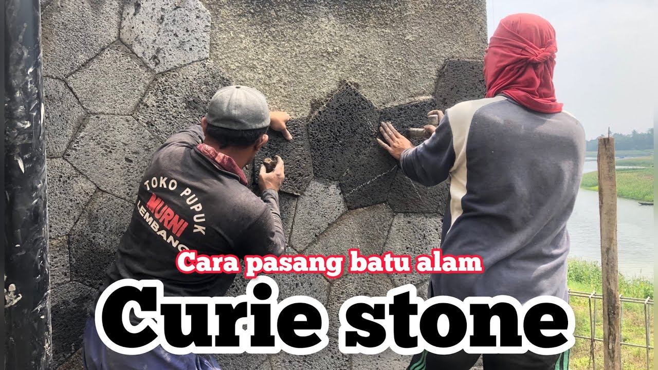 Cara pasang batu alam/batu curi random/hummer/segi 5 dan 6@AdhenzHYBER