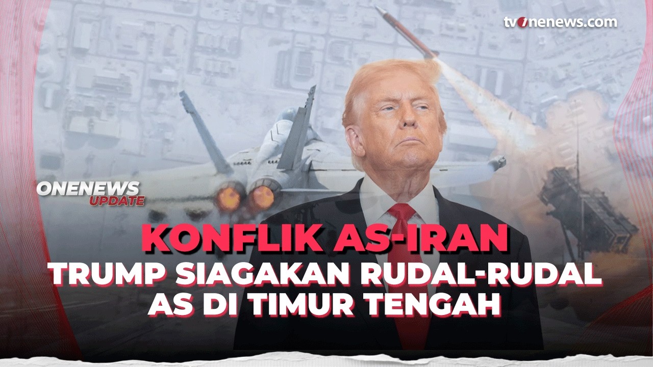 Ketegangan dengan Iran Meningkat! Trump Siagakan Rudal-rudal AS di Timur Tengah | OneNews Update