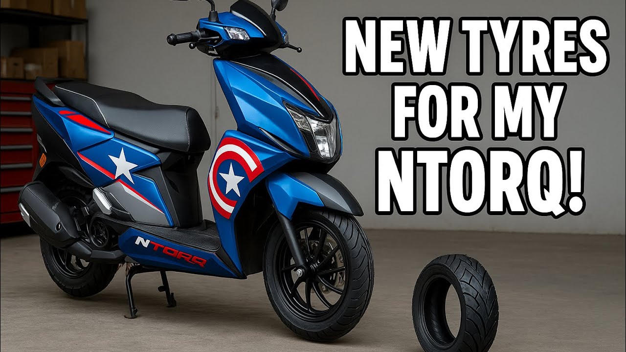 Ntorq 125 Tyre Replacement Done Right ! | Apollo Tyres Install