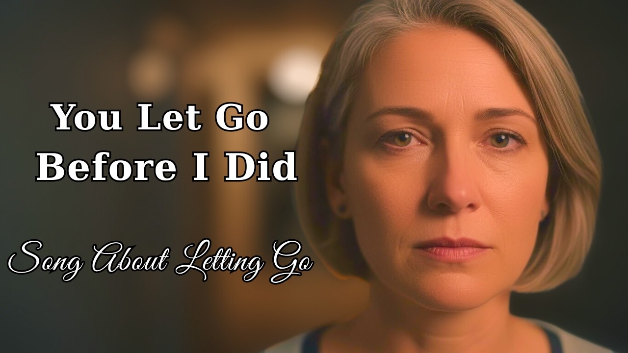 You Let Go Before I Did | A Song About Letting Go