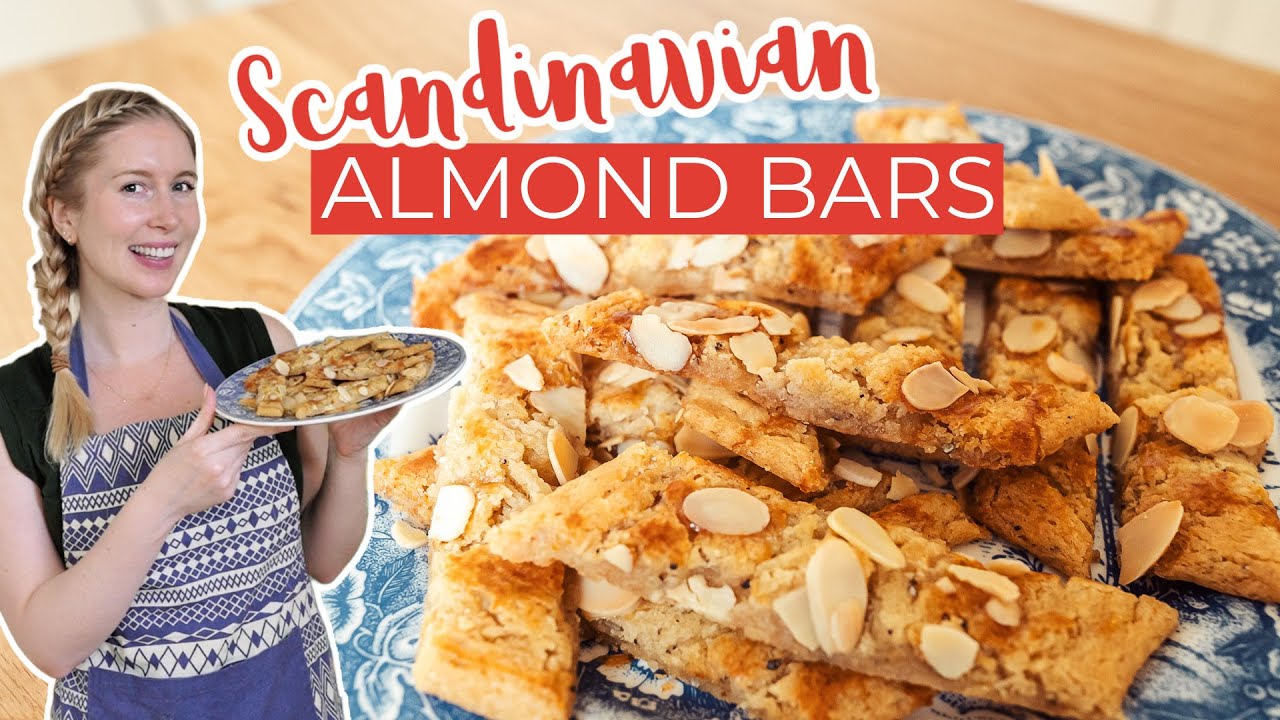 Quick & Easy Scandinavian Almond Bars