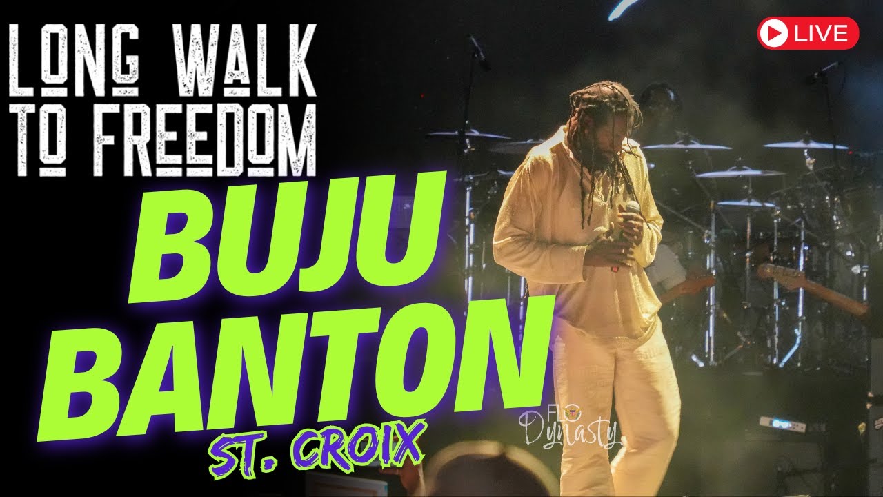 (2/2) Buju Banton Long Walk to Freedom! STX 2025