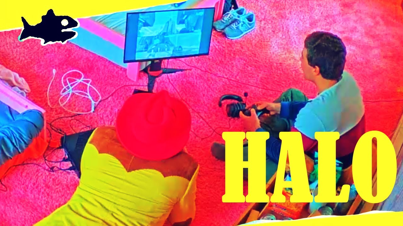 Fishtank Live Season 2 Day 10! Cole plays HALO and does Karate before leaving!