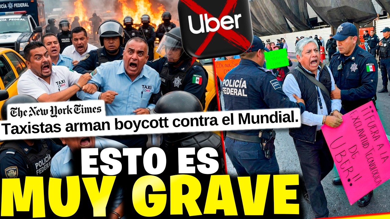 SE PUDRIÓ TODO: Taxistas amenazan con BOICOTEAR el Mundial si no expulsan a Uber 💀