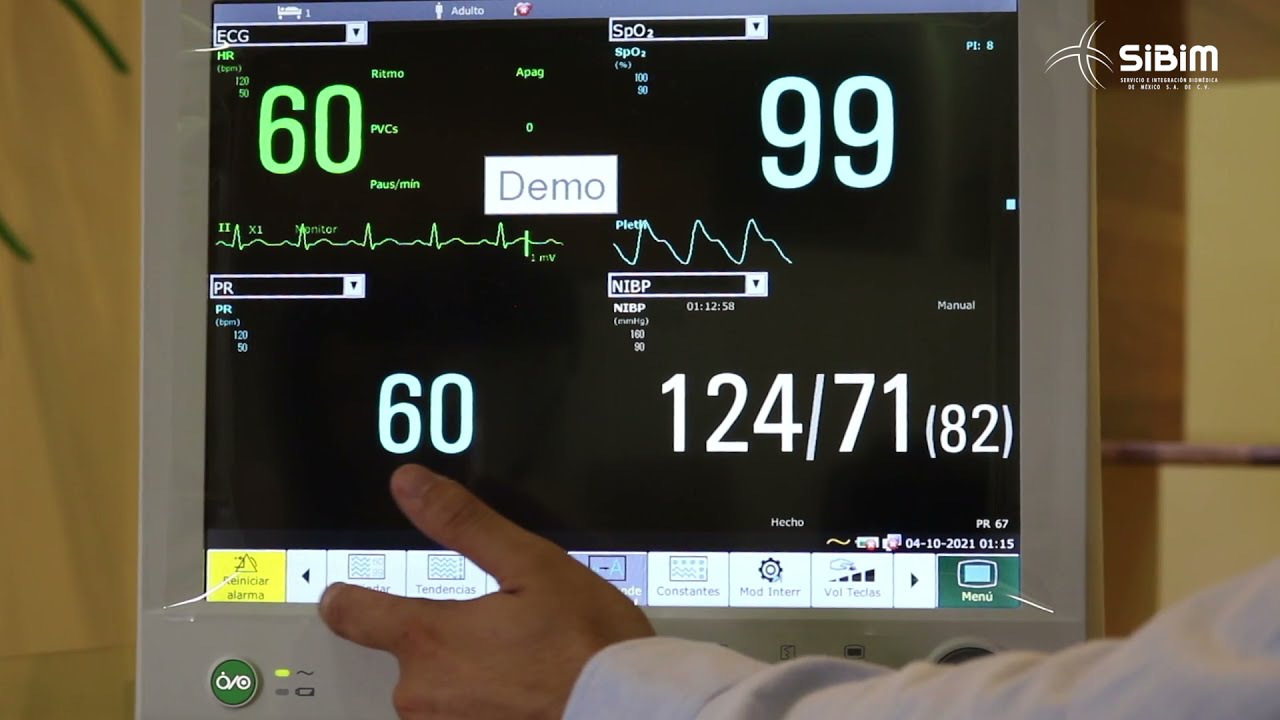 Monitor de Signos Vitales IM80 - SIBIM