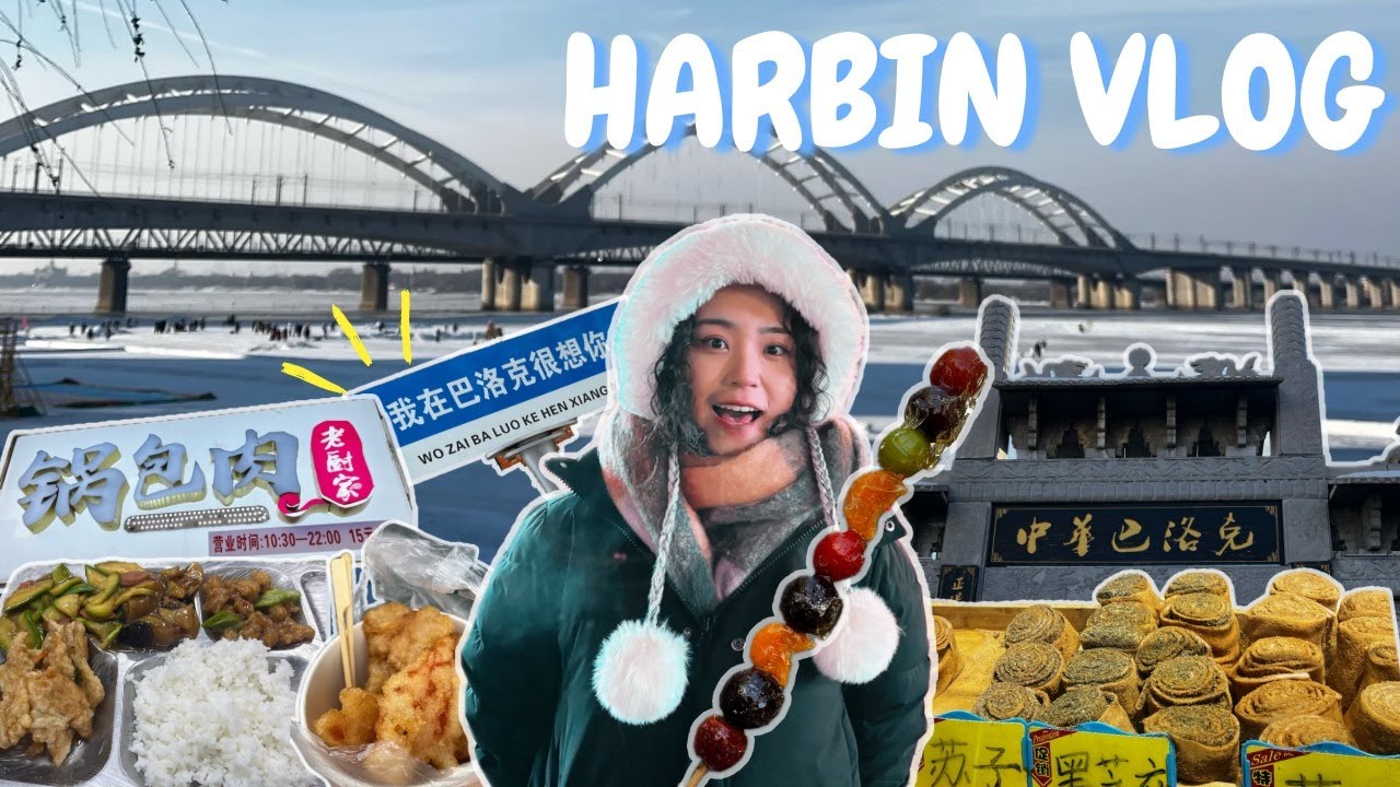 零下20度的哈爾濱CITY WALK是什麼樣的體驗🥶⎮ 台灣小土豆的哈爾濱VLOG（下）