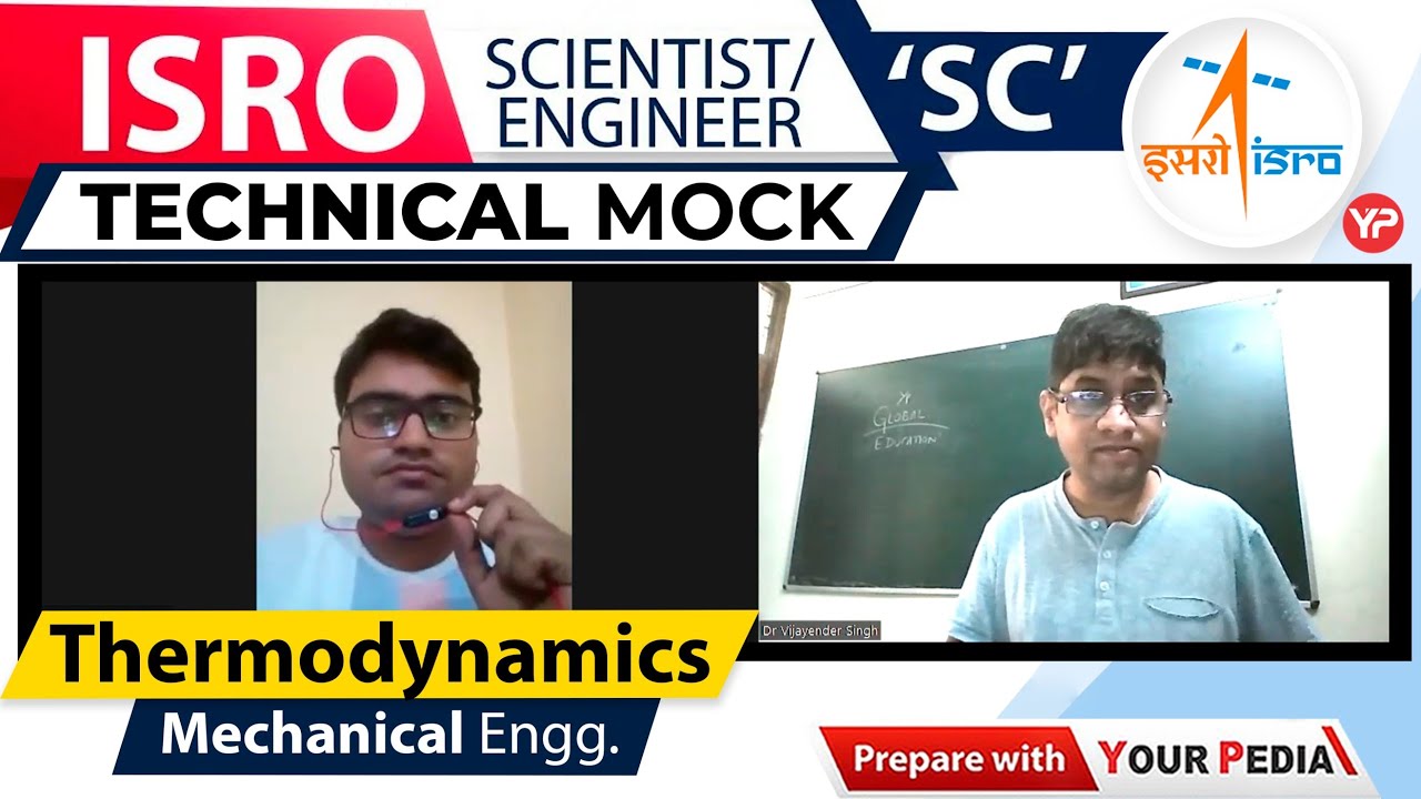 Thermodynamics Mock Interview for ISRO Scientist-C | Mechanical Engg. | Start Preparation