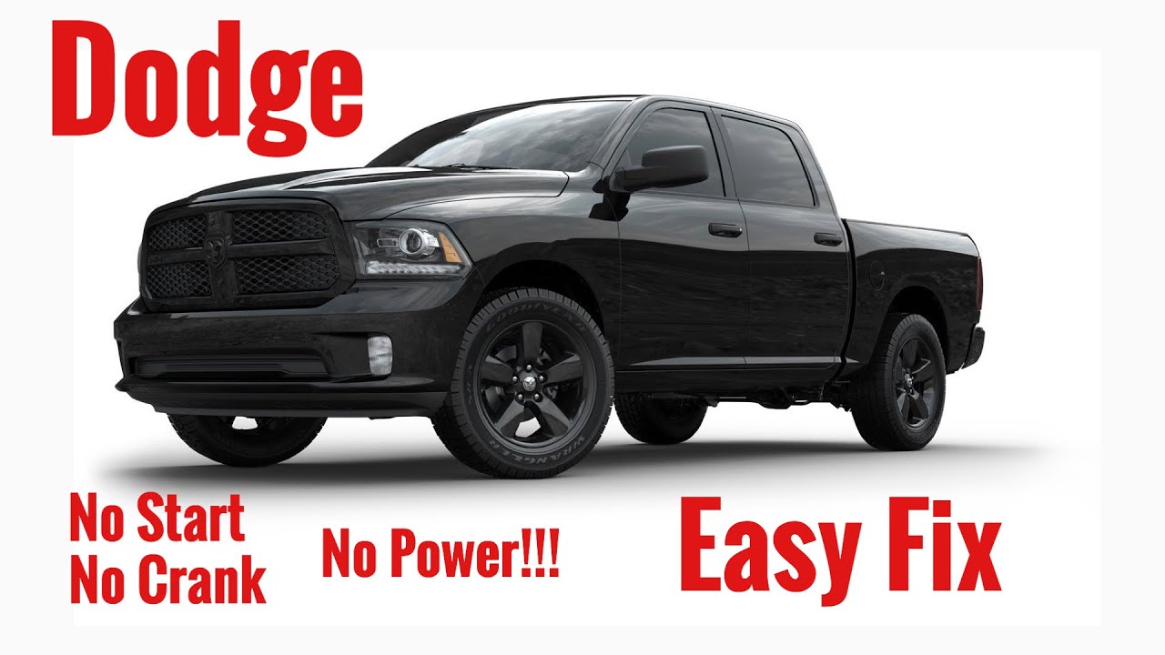 DODGE RAM: НЕТ РУЛЕВОЙ КОЛЕНЧАТКИ, НЕТ ЗАПУСКА, НЕТ ПИТАНИЯ. РЕШЕНО