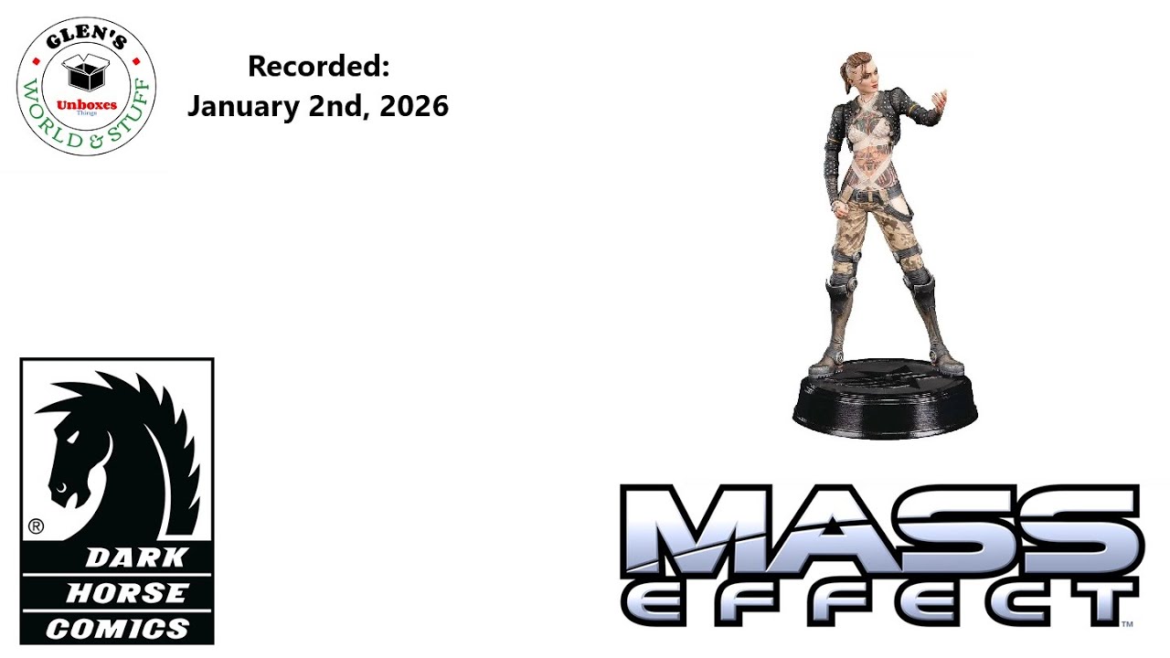 Unboxing Dark Horse Comics Mass Effect Jack Statue