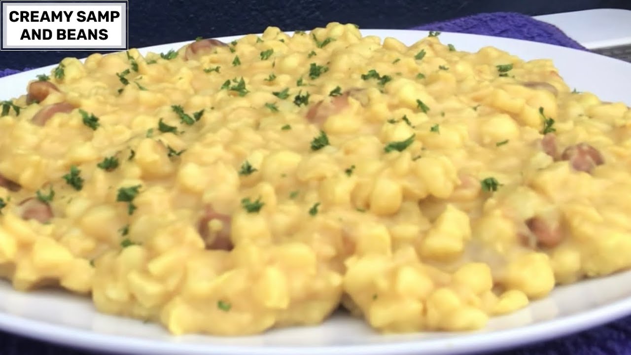 ONE POT WONDER Creamy Samp And Beans
