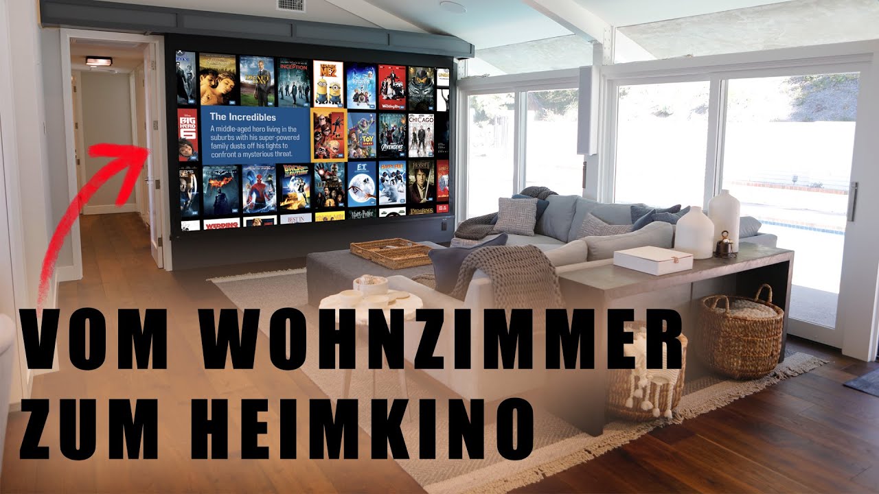 So machst du dein Wohnzimmer zum Kino - Unsichtbare Lautsprecher von Sonance
