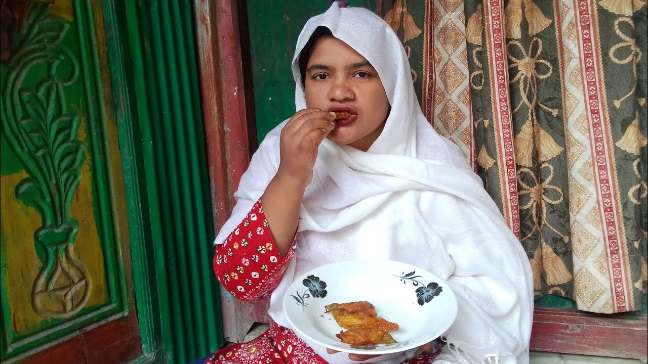 বগ ফুলের বড়া বানালাম 