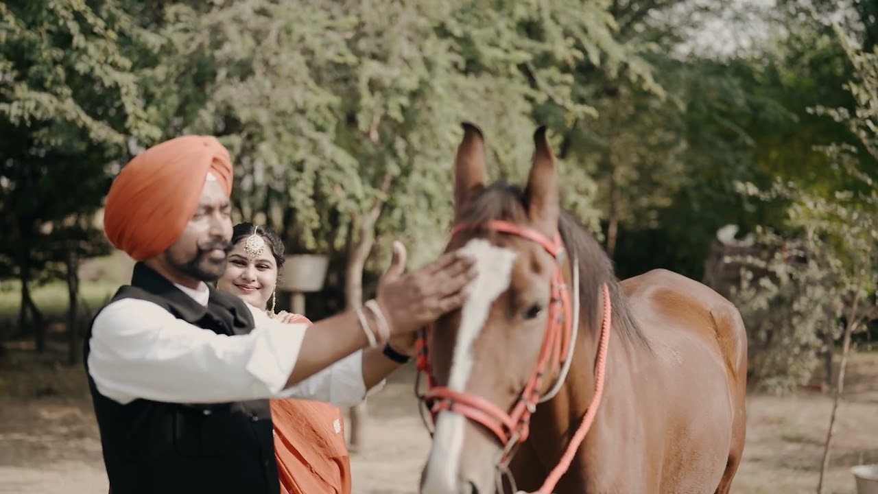Varinder with Amanpreet prewedding Aonestudio kharar