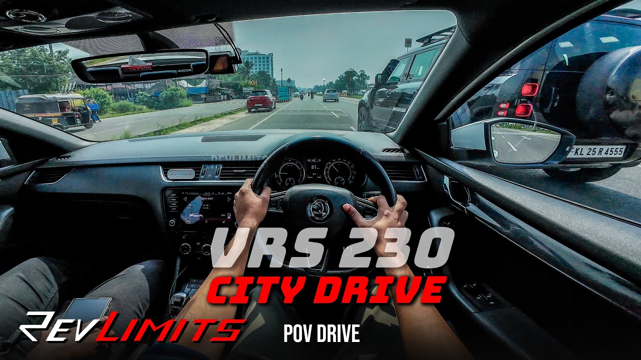 Skoda OCTAVIA VRS 230 - City Drive | 2.0L 227BHP | 4K POV TestDrive