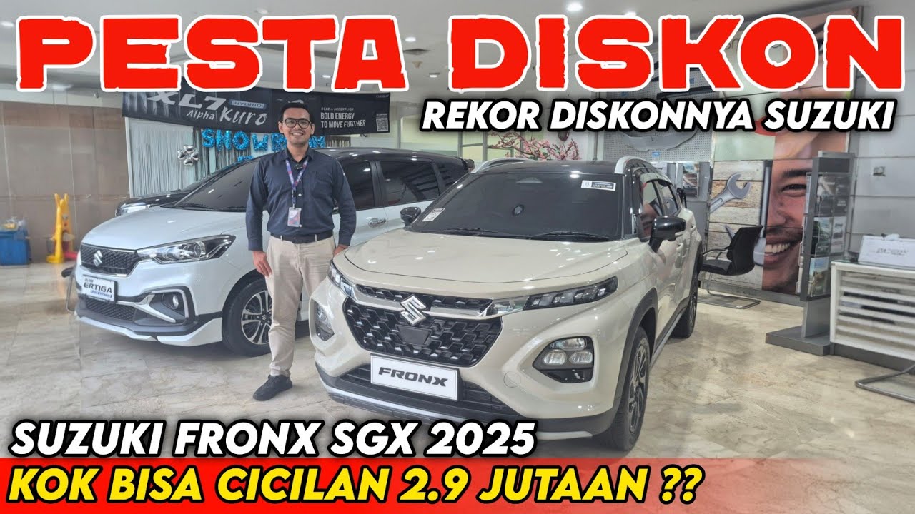 SUZUKI FRONX 2025 BARU TIBA-TIBA DISKON BESAR ‼️ MOBIL MURAH CICILAN 2 JUTAAN