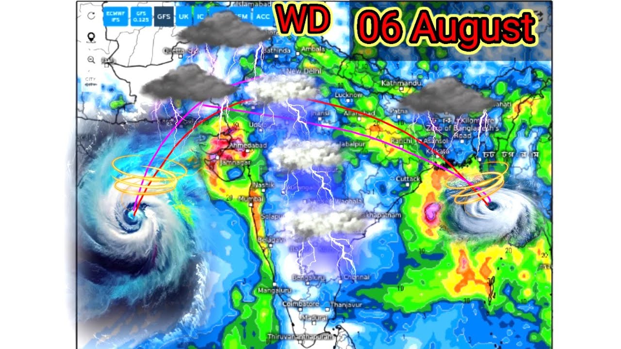 All India Weather Forecast Next 15 Days Monsoon Weather System Track Direction Update ⚠️
