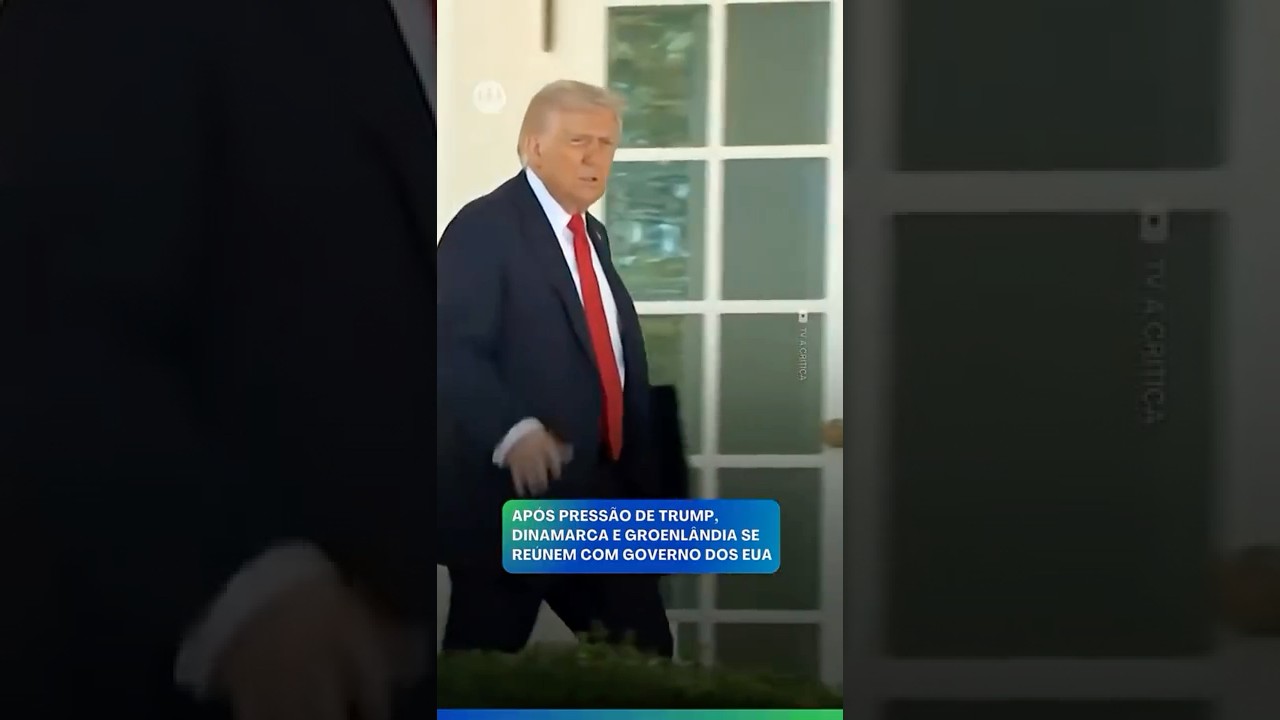 DINAMARCA E GROENL&Acirc;NDIA SE RE&Uacute;NEM COM EUA AP&Oacute;S PRESS&Atilde;O DE TRUMP