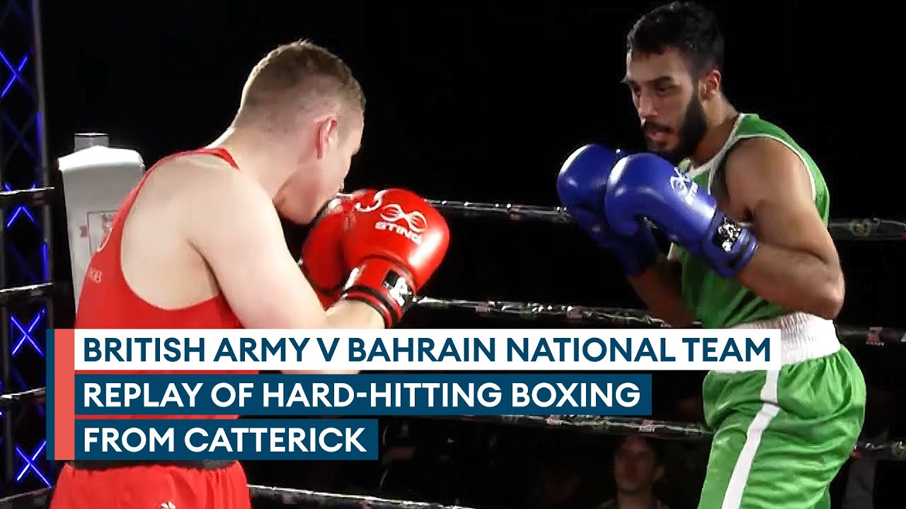British Army boxers v Bahrain national team | REWATCH ALL THE BOUTS