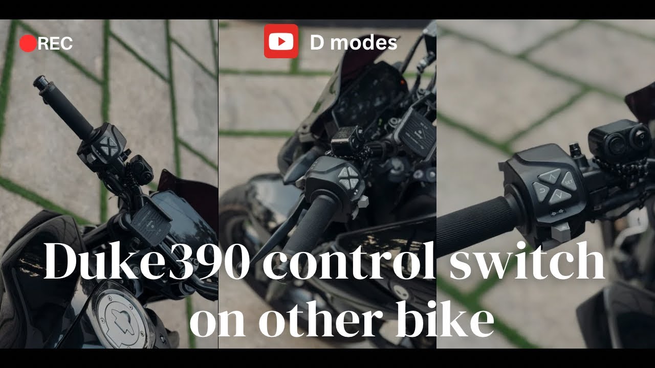 Duke 390 left switch in other bike | duke switch in mt15 | malayalam