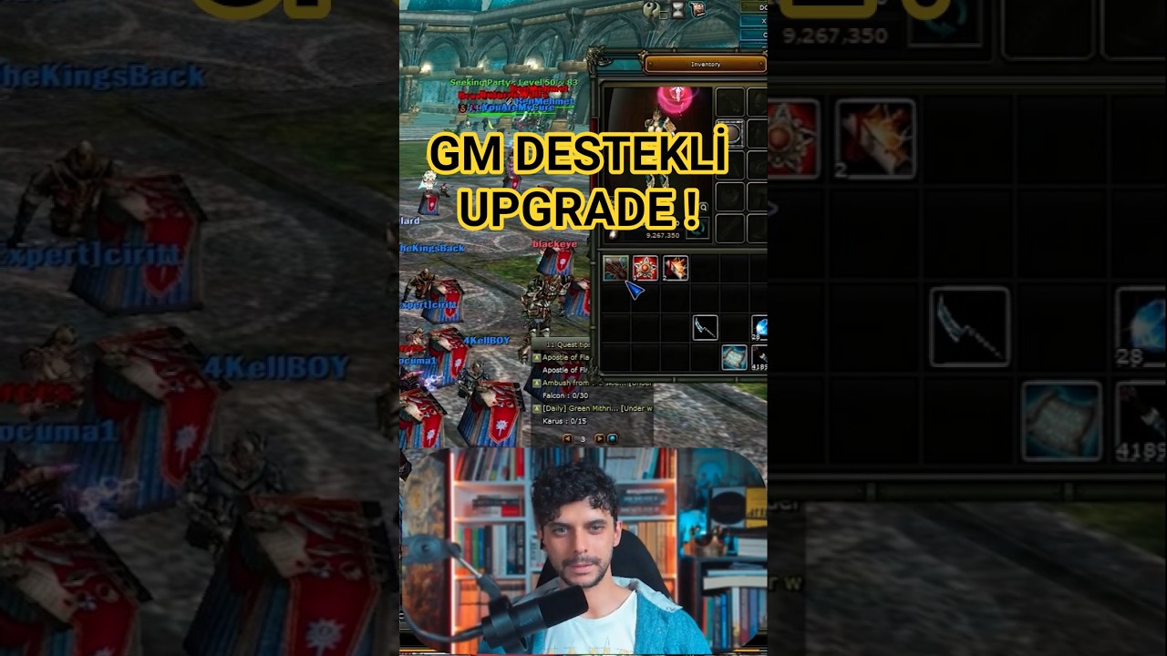 DARK KNİGHT SPEAR UPGRADE  ! | Knight Online #knightonlineupgrade