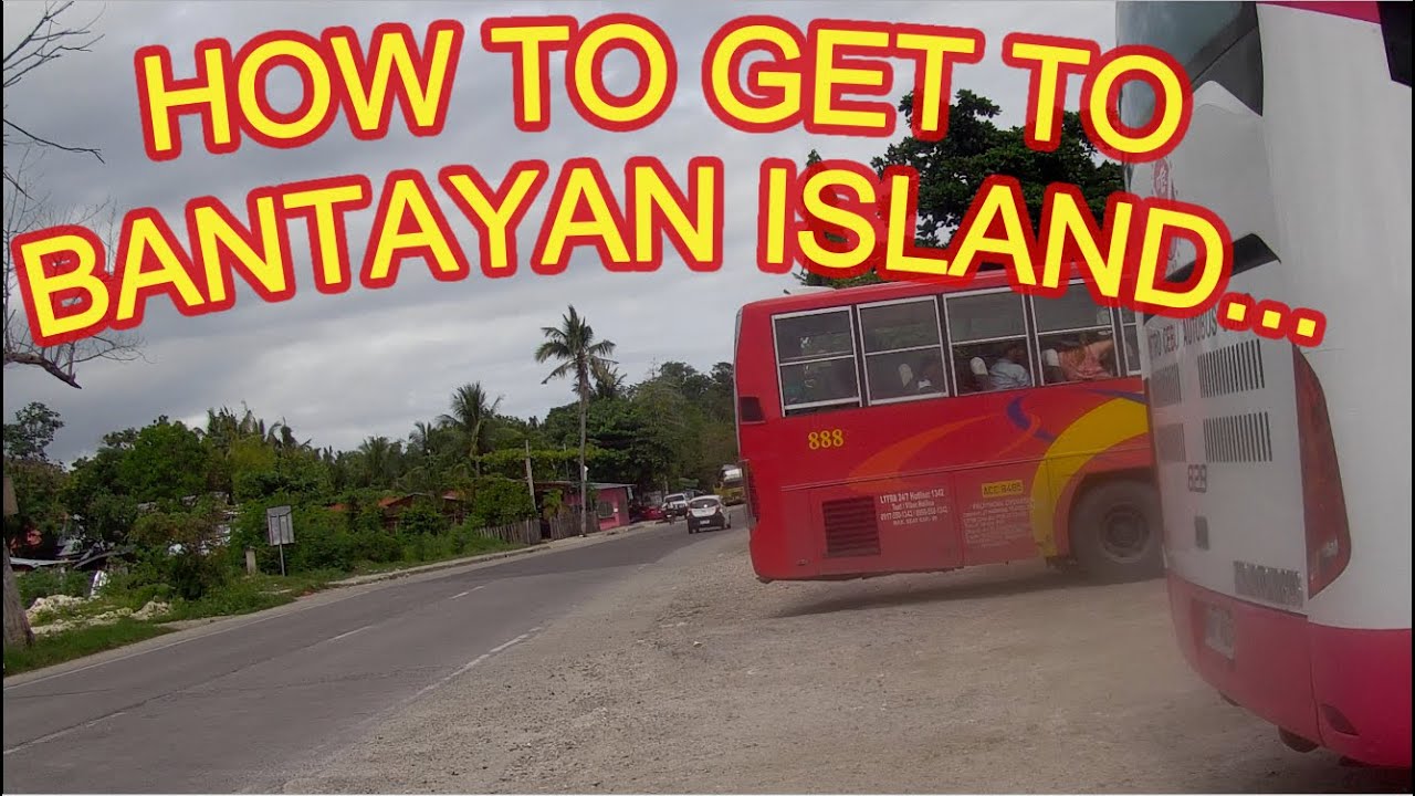 How to travel Cebu to Bantayan Island by Bus | Cheap Travel Philippines
