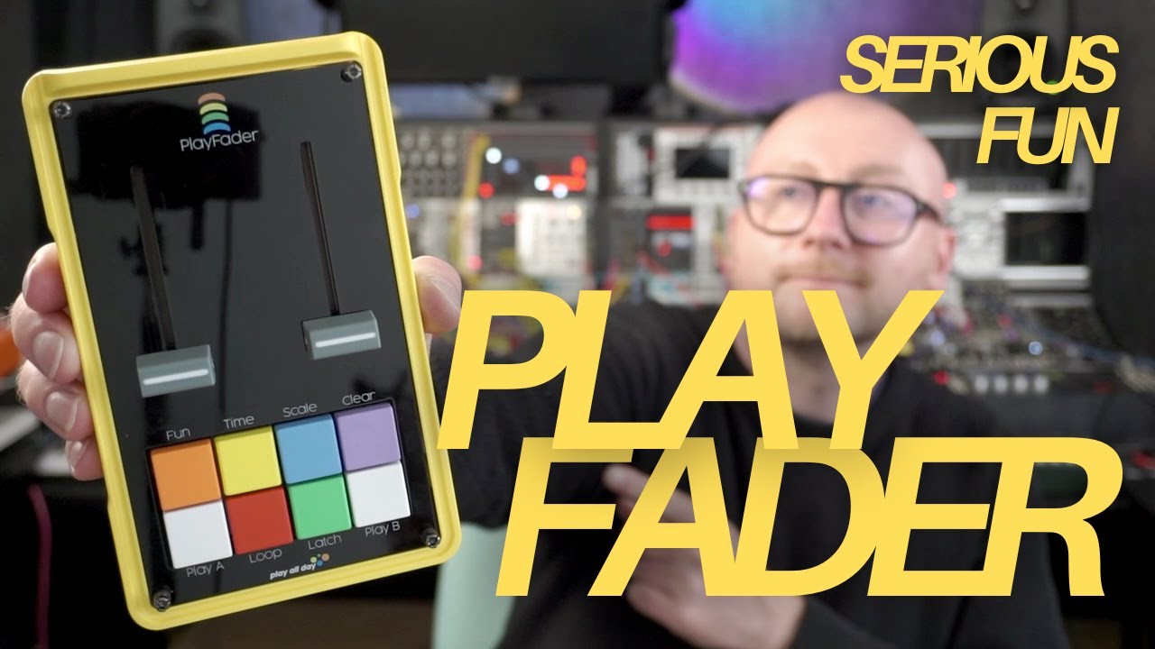 PlayFader от Play All Day — 2-канальный секвенсор CV и MIDI