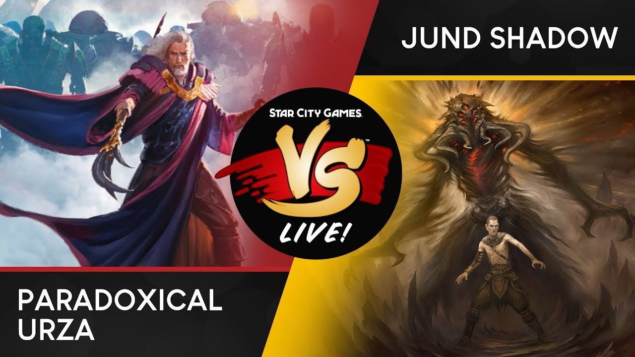 VS Live! | Paradoxical Urza VS Jund Shadow | Modern | Match 1