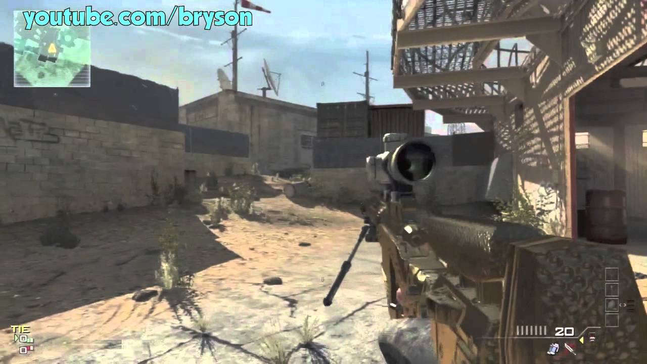 WEIRD GUN GLITCH MW3 (Tutorial PS3 & XBOX)