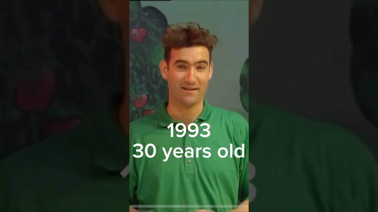 Evolution of Anthony Field (Og Blue Wiggle) @thewiggles