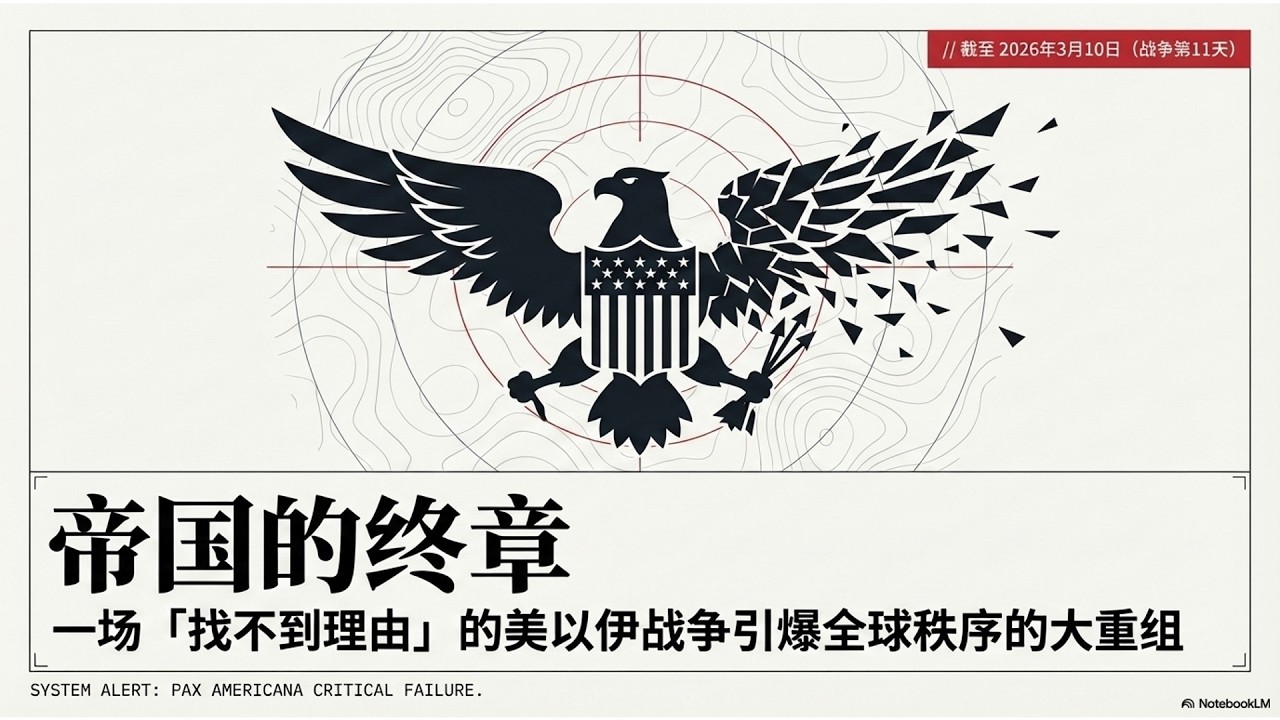 【美以伊战争】3.11综述 - 帝国的终章：「找不到理由」的美以伊战争引爆全球秩序的大重组