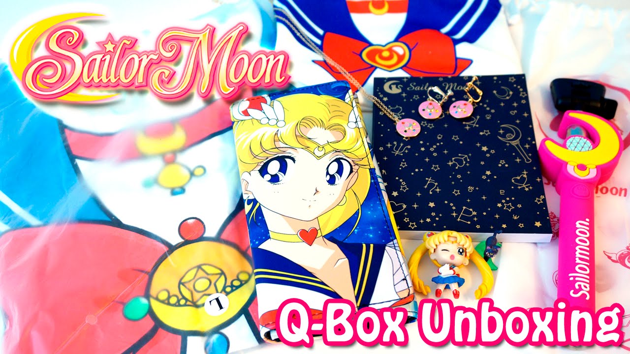 Sailor Moon Q-Box Unboxing - Kawaii Surprise Subscription - 美少女戦士セーラームーン - 세일러문