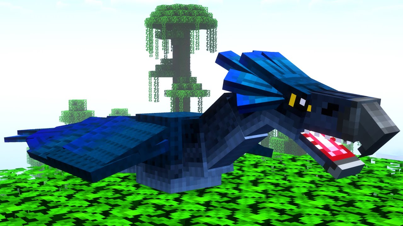 Amphithere Showcase - Ice and Fire Mod - Minecraft