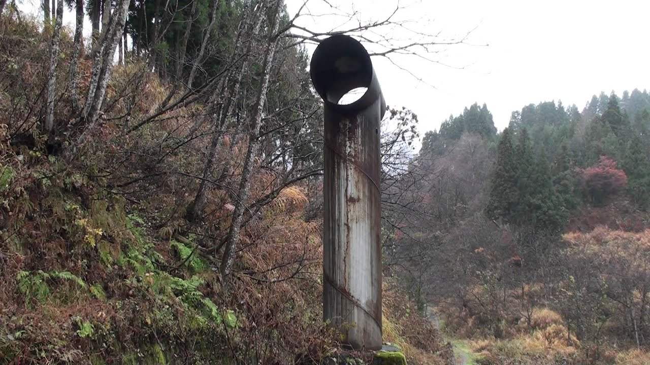 北越急行ほくほく線 鍋立山トンネル排気立坑（まつだい側）を撮ってみた