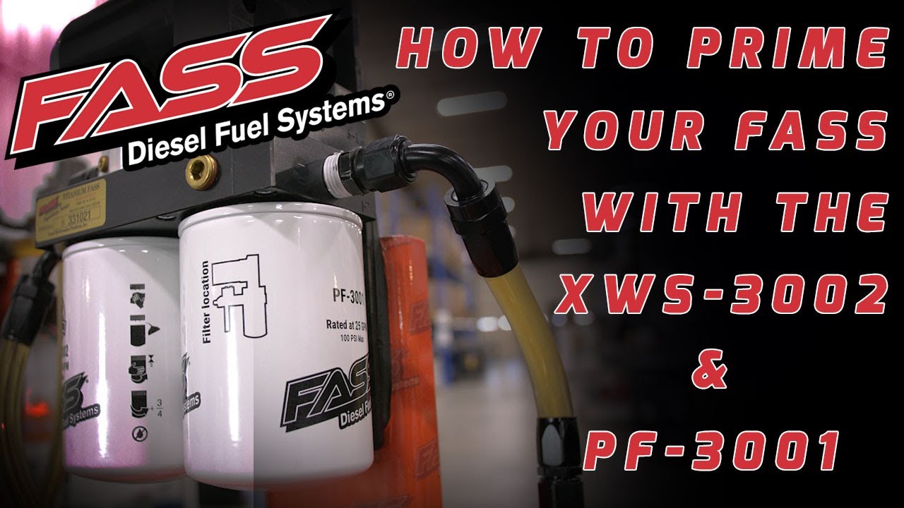 Как заправить систему FASS с помощью XWS-3002 и PF-3001!