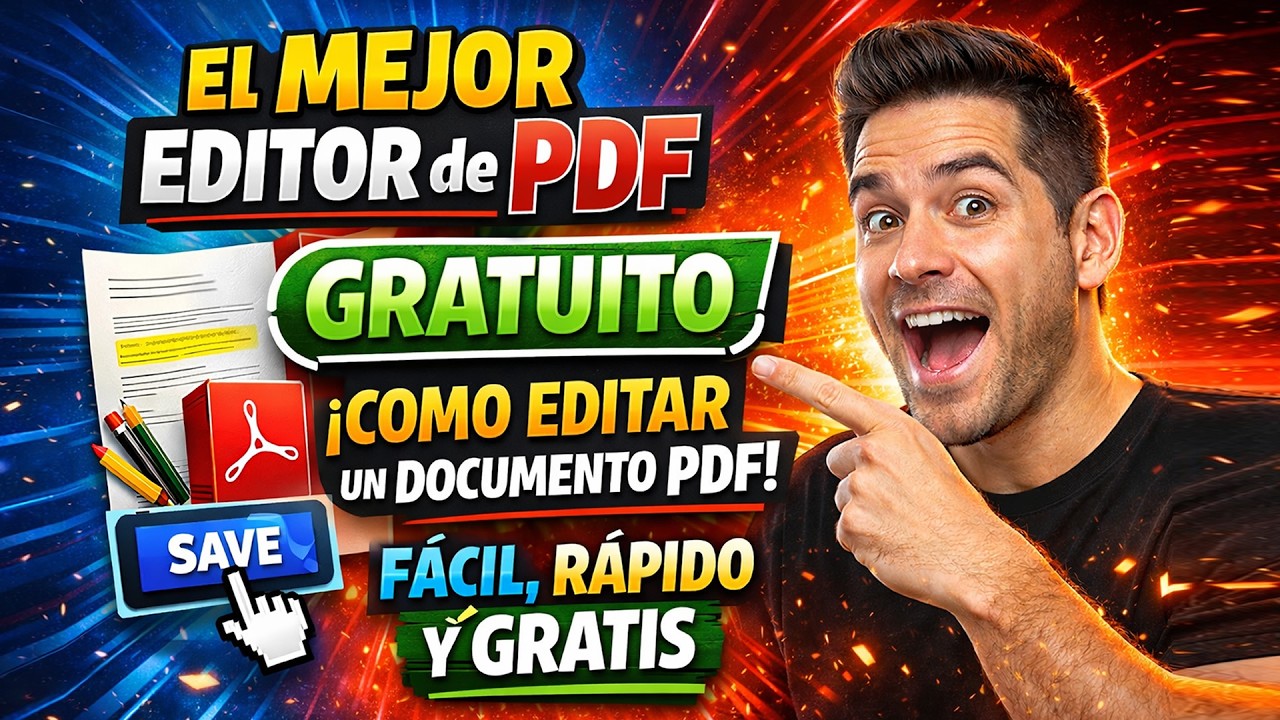 El MEJOR EDITOR de PDF GRATUITO | COMO EDITAR UN DOCUMENTO PDF FÁCIL RÁPIDO Y GRATIS